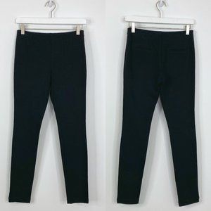 Rebecca Taylor Audrey Black Stretch Ankle Pant